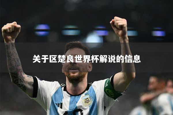 关于区楚良世界杯解说的信息