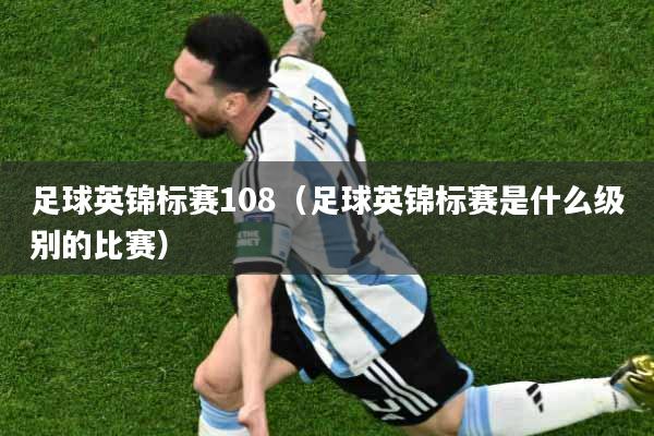 足球英锦标赛108（足球英锦标赛是什么级别的比赛）