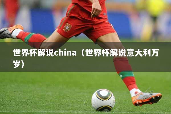 世界杯解说china（世界杯解说意大利万岁）