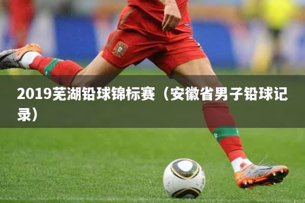 2019芜湖铅球锦标赛（安徽省男子铅球记录）