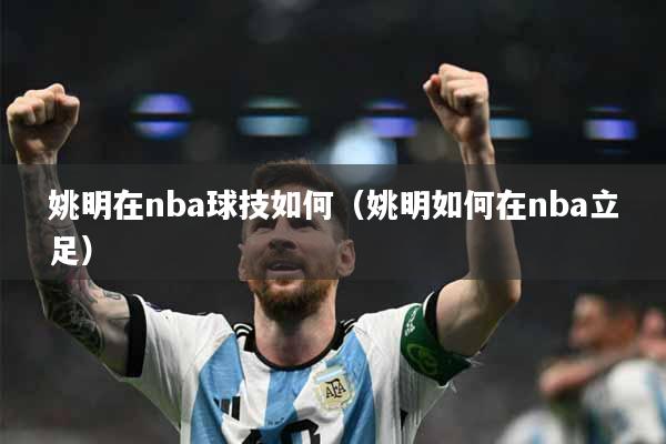 姚明在nba球技如何（姚明如何在nba立足）