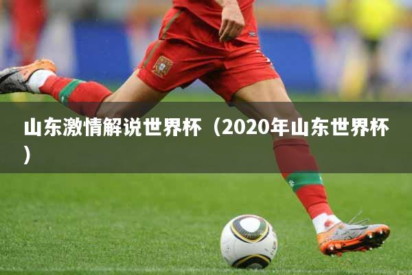 山东激情解说世界杯（2020年山东世界杯）