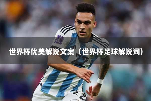 世界杯优美解说文案（世界杯足球解说词）