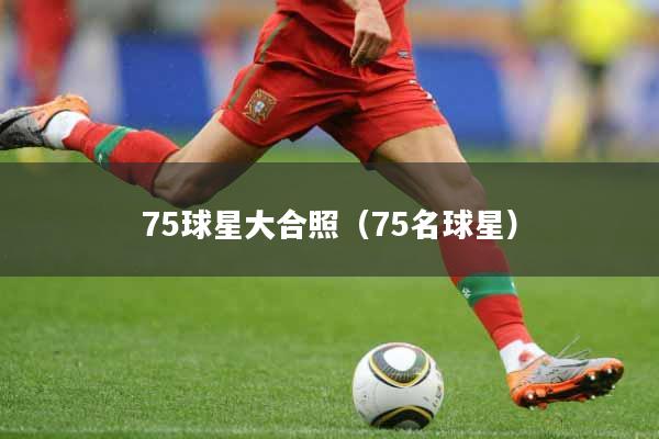 75球星大合照（75名球星）