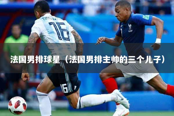 法国男排球星（法国男排主帅的三个儿子）